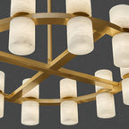 Tabitha Alabaster Chandelier