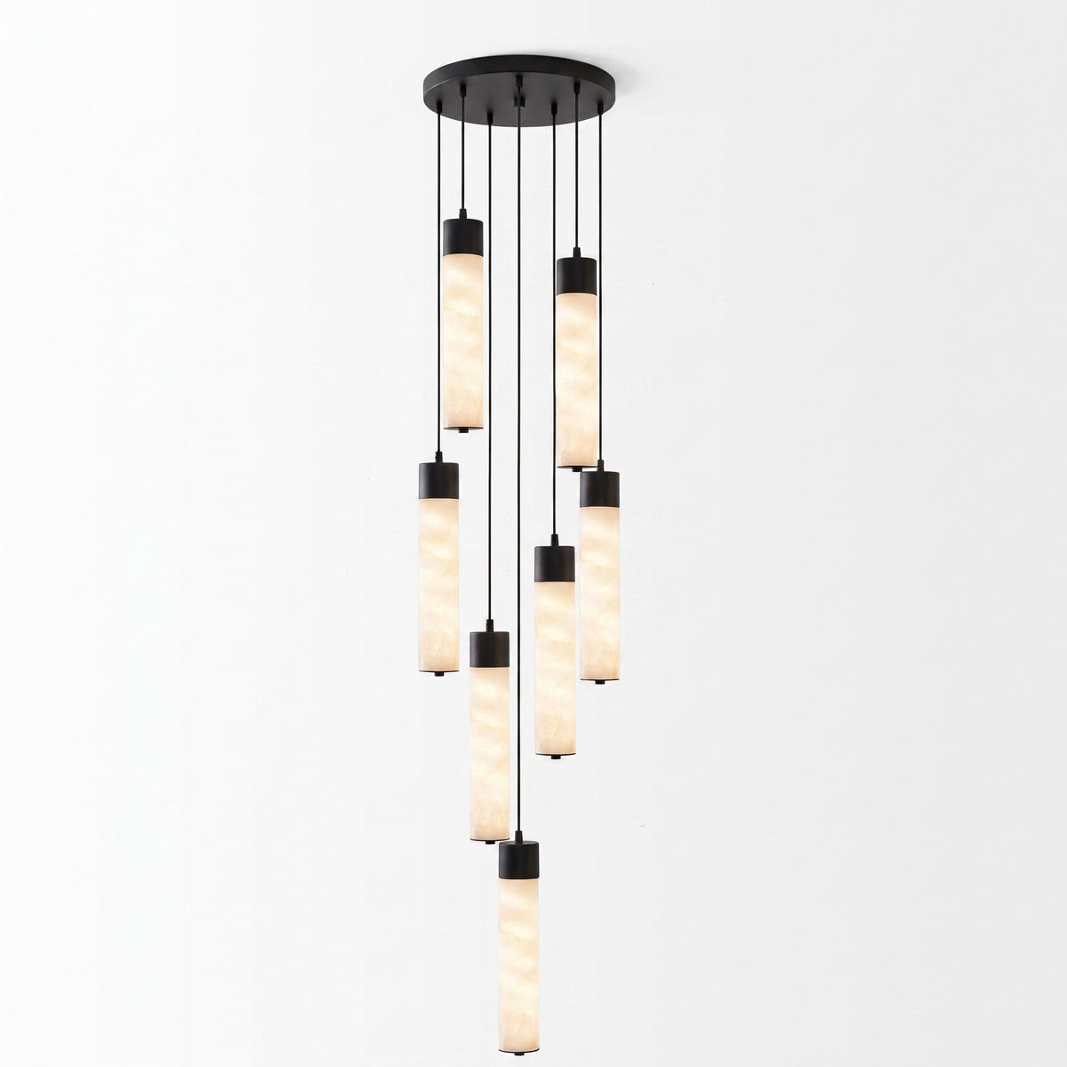Alabaster Tala Brass Pendant Lamp