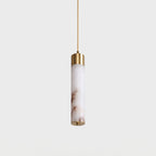 Alabaster Tala Brass Pendant Lamp
