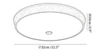 Talverra Stone Ceiling Lamp