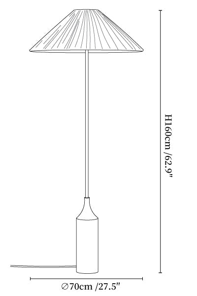 Tansu Floor Lamp