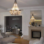 Tassel Aluminum Chain Chandelier