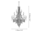Tatum Lux Shell Crystal Chandelier