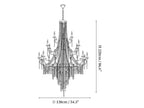 Tatum Lux Shell Crystal Chandelier