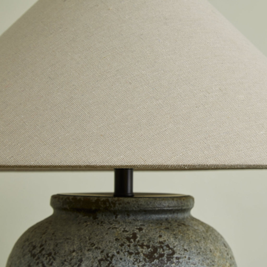 Tavira Aged Stone Table Lamp