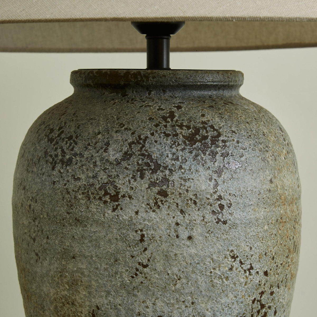 Tavira Aged Stone Table Lamp