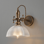 Tavira Vintage Glass Wall Sconce