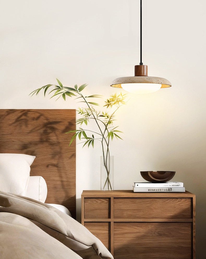 Tavola Travertine Pendant Light