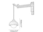 Tavon Cantilever Wall Light