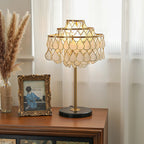 Teardrops Shell Table Lamp