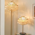 Teardrops Shell Table Lamp
