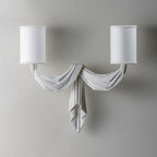 Teatro Draped Double Wall Sconce