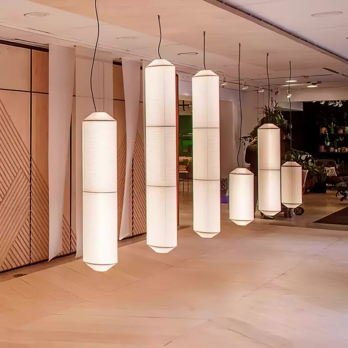 Tekio Washi Paper Pendant Lamp