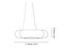 Tekio Imitation Silk Pendant Lamp