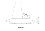 Tekio Imitation Silk Pendant Lamp