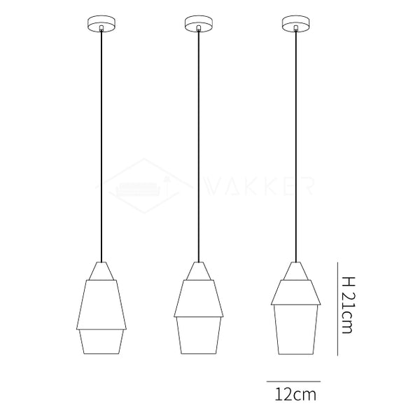 Noira Alabaster Cylinder Pendant Lamp