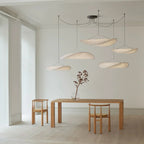 Tense Silk Pendant Light