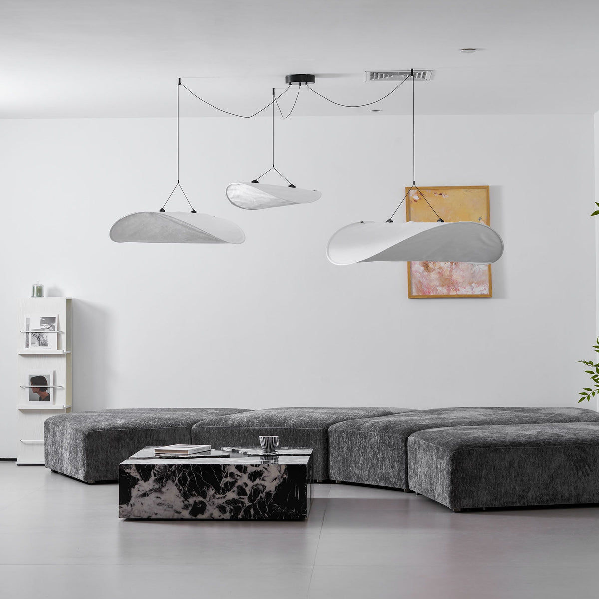 Tense Tyvek Pendant Lamp