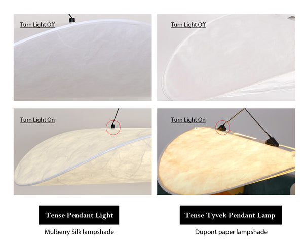Tense Tyvek Pendant Lamp