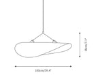 Tense Tyvek Pendant Lamp