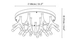 Tentacle Ceiling Lamp