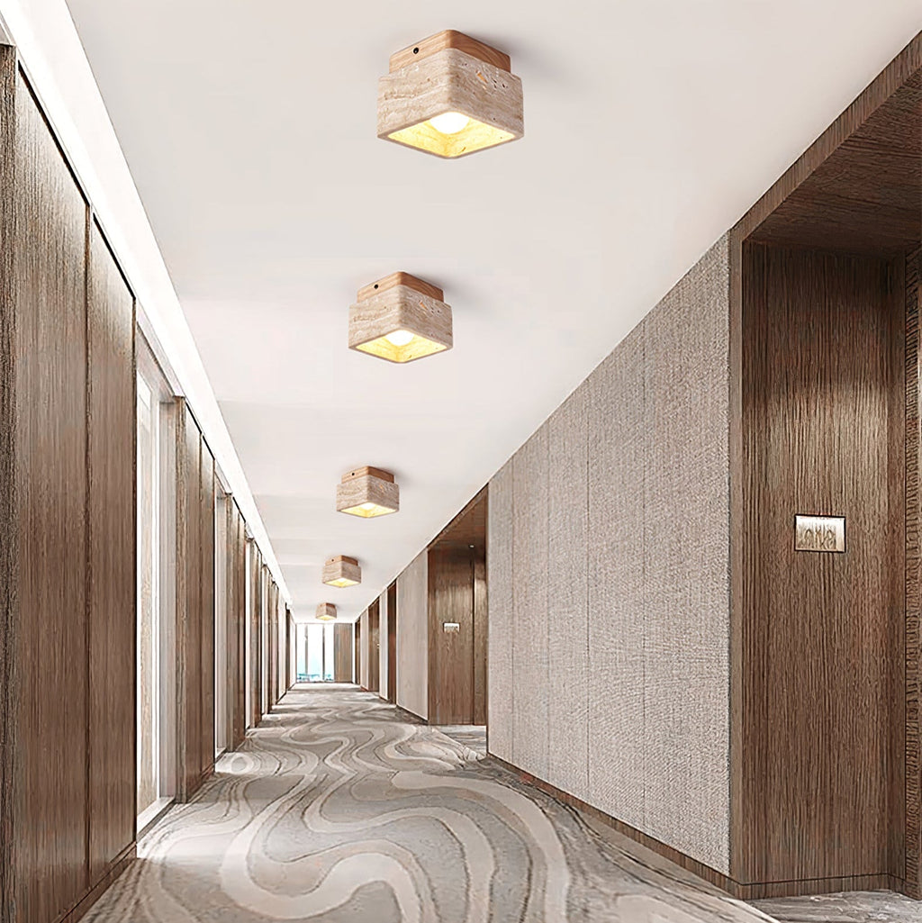 Terra Block Ceiling Light