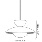 Terra Cotta Pendant Lamp