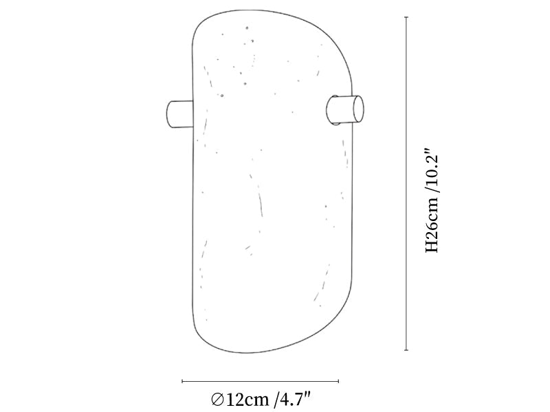 Terra Curve Wall Sconce