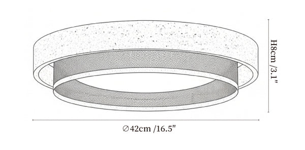 Terra Forge Ceiling Light