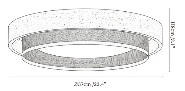 Terra Forge Ceiling Light