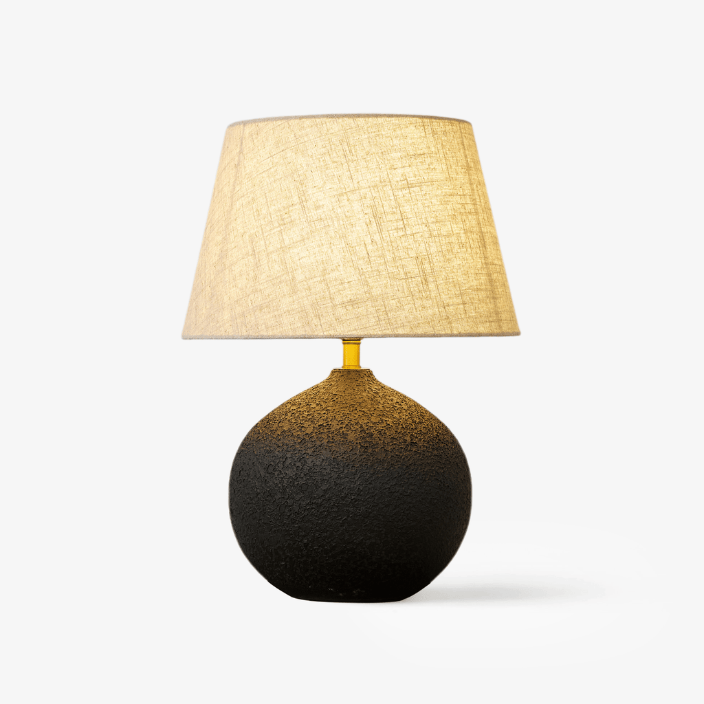 Terra Noir Textured Table Lamp