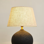 Terra Noir Textured Table Lamp
