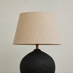 Terra Noir Textured Table Lamp