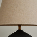 Terra Noir Textured Table Lamp