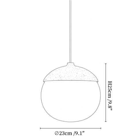 Terra Orb Cluster Pendant Lamp