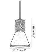Terra Rope Pendant Light