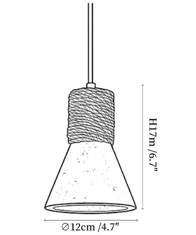 Terra Rope Pendant Light