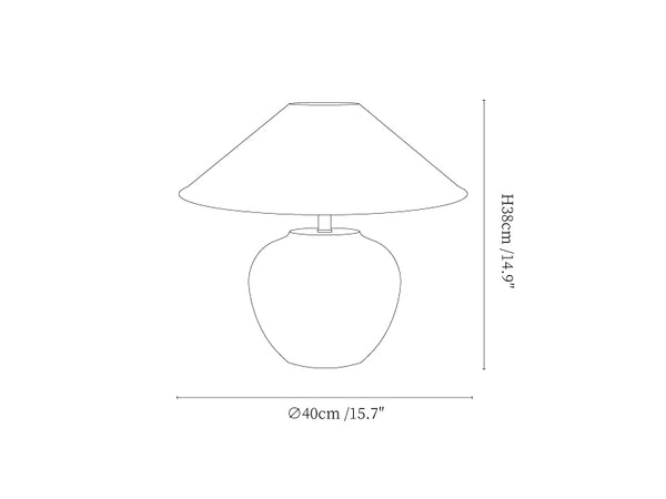 Terra Rouge Table Lamp