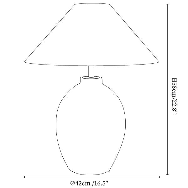 Terra Rustica Table Lamp