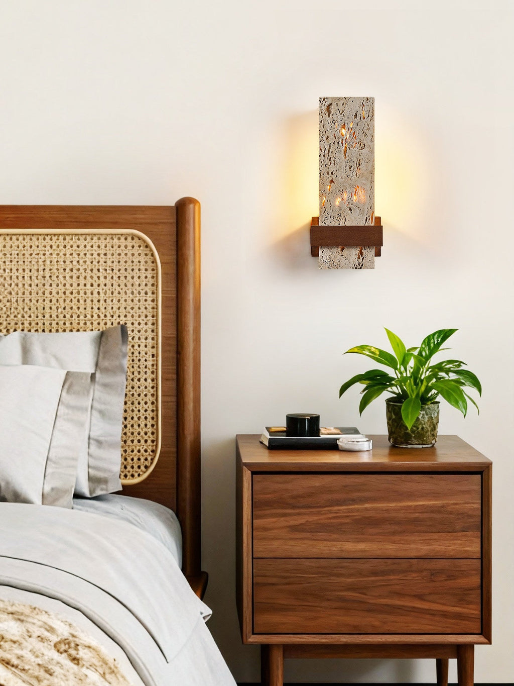 Terra Travertine Wall Light