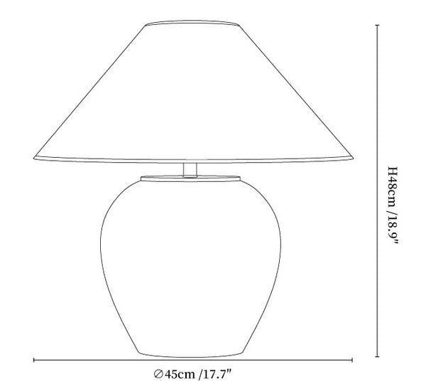 Terra Vessel Table Lamp