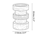 Terrace Stone Candle Holder