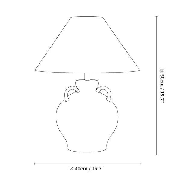 Terracotta Charm Table Lamp