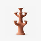 Terracotta Tree Candelabra