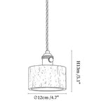 Terraform Travertine Pendant Light