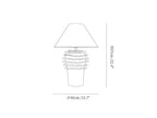 Terrana Ceramic Table Lamp