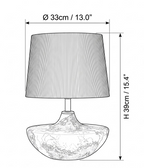 Patina Vase Table Lamp
