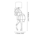 Tete Horse Floor Lamp