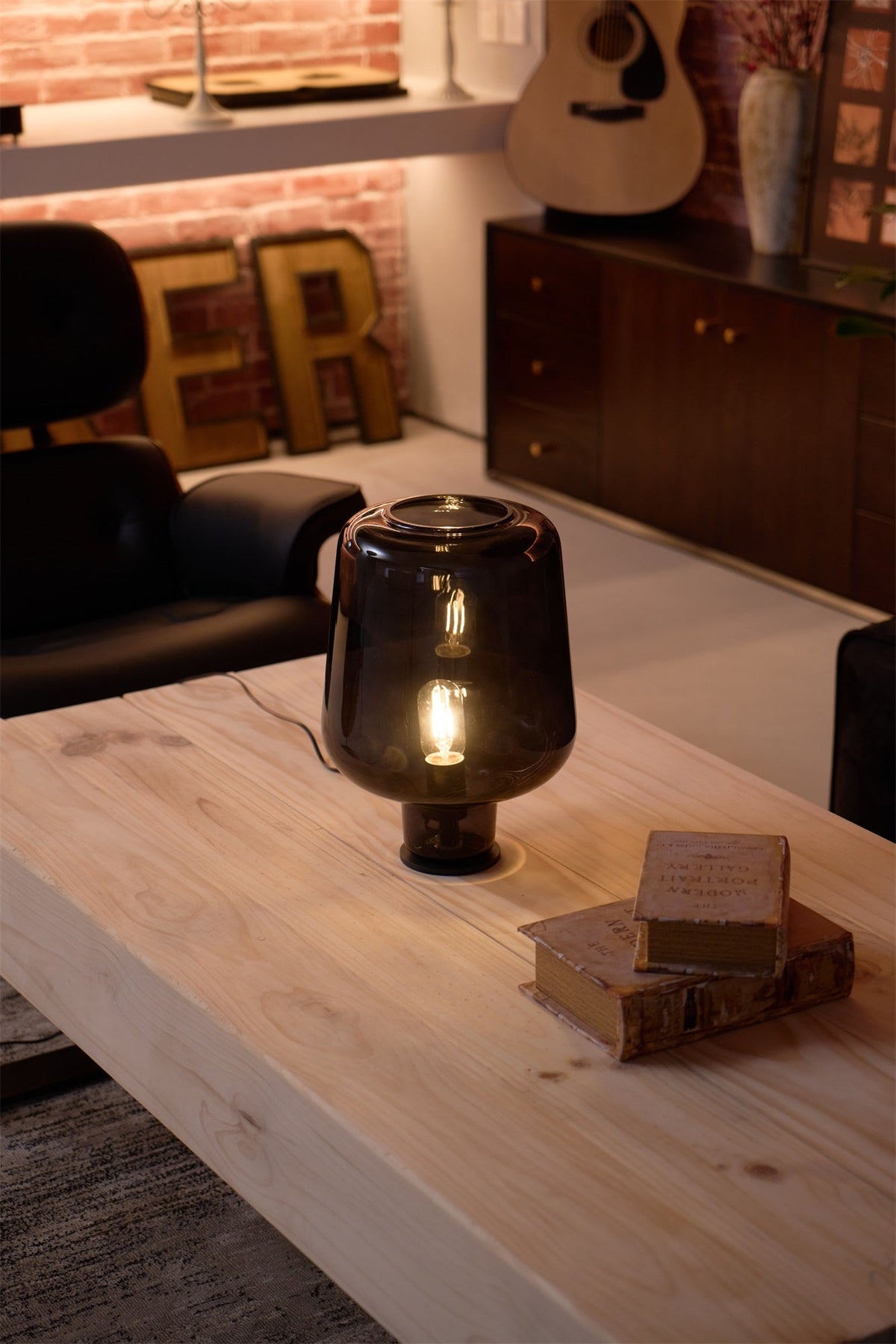 Teutonic Glass Table Lamp