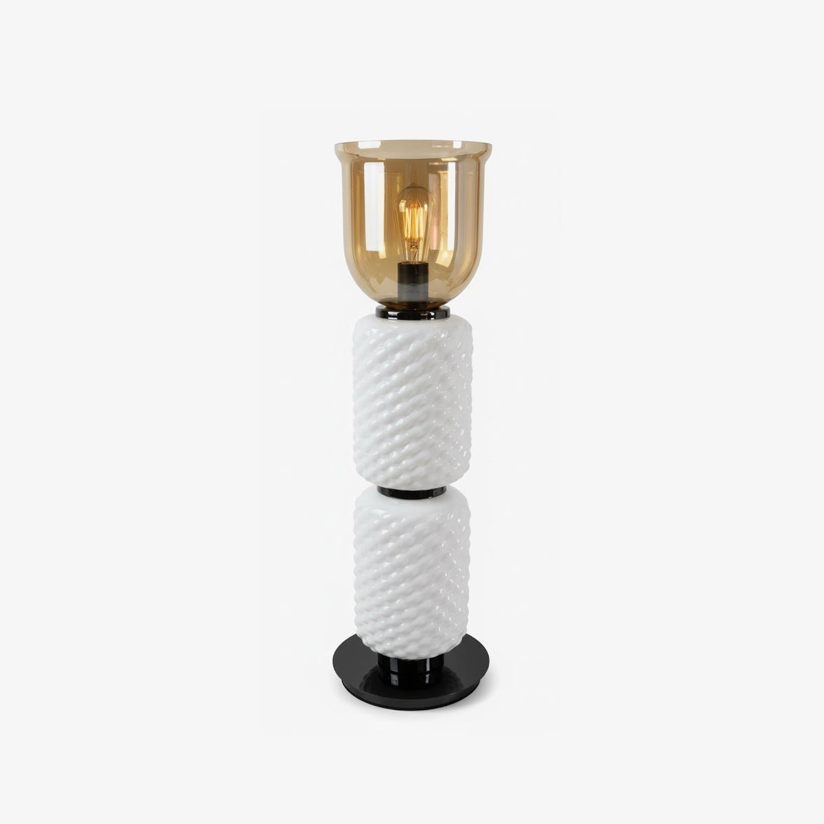 Textured Layered Glass table Light